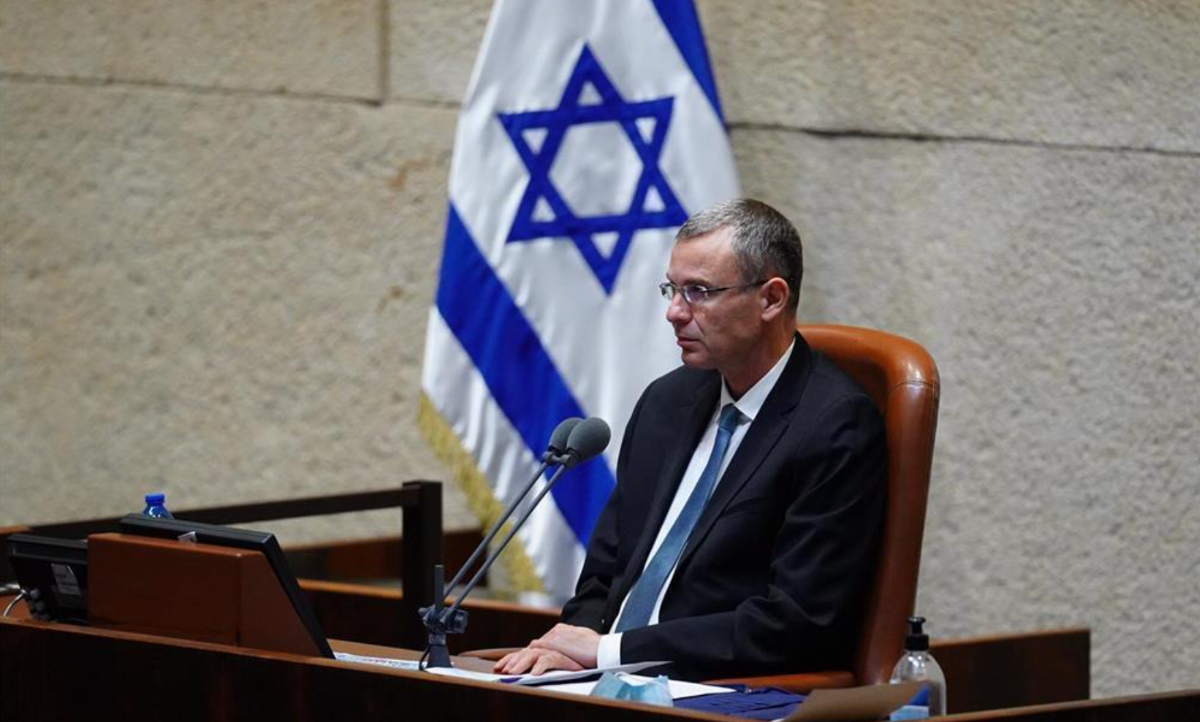 Speaker of Israel's Knesset Yariv Levin has scheduled parliament's vote on the country's new government for Sunday. (Photo: The Knesset)