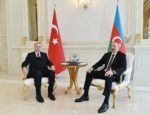 Turkish President Recep Tayyip Erdoğan visits Azerbaijan in February 2020.