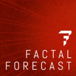 The logo for the Factal Forecast. It is a background of red with the Factal F and the words "Factal Forecast: