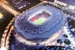 Lusail Stadium in a mockup